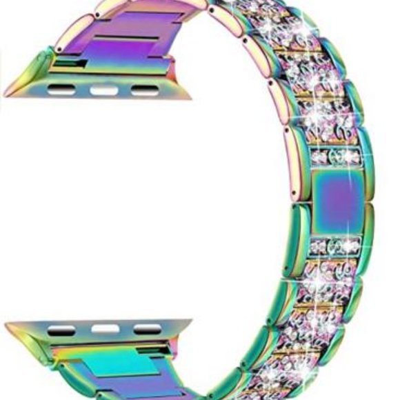 FLAPI Diamond Metal Band for iWatch